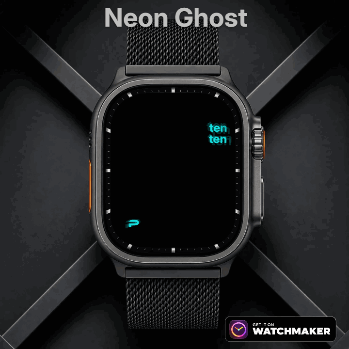 Neon Ghost Animation