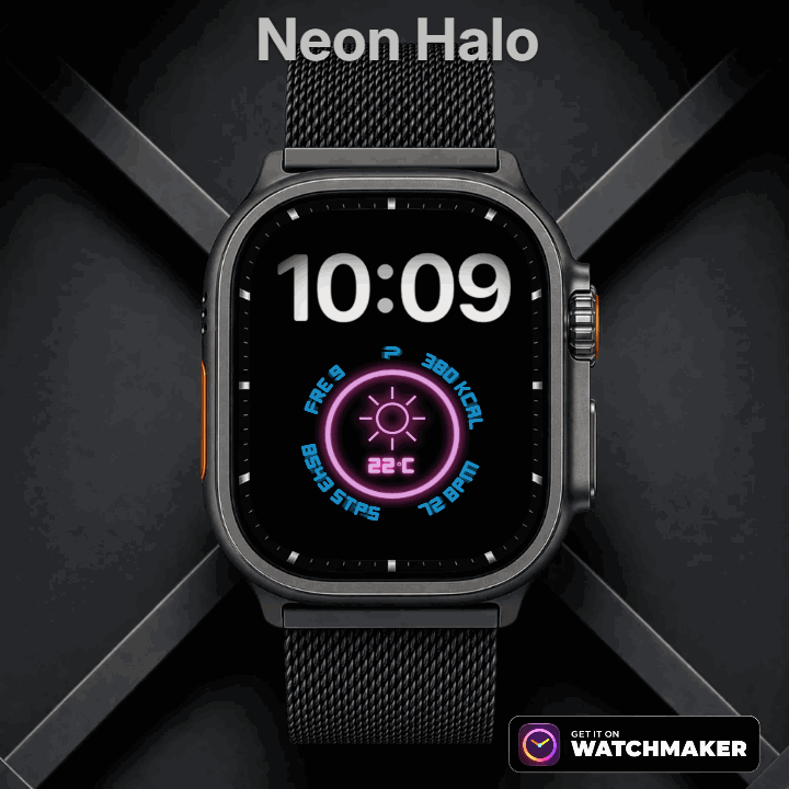 Neon Halo Animation