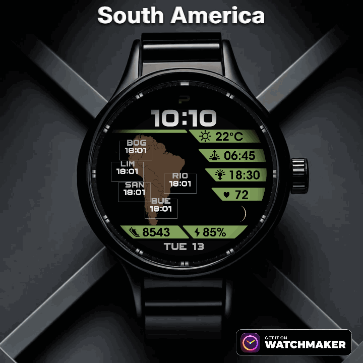 South America Animation