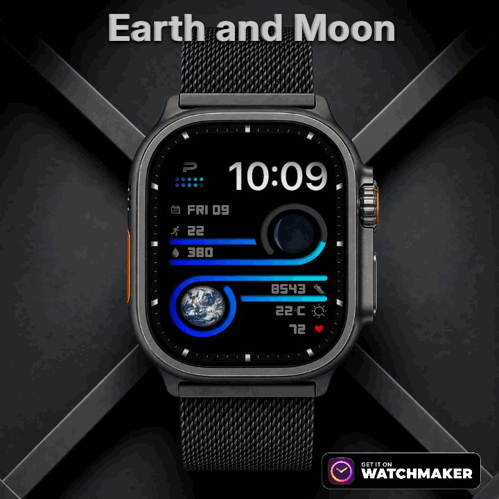 Earth and Moon Animation